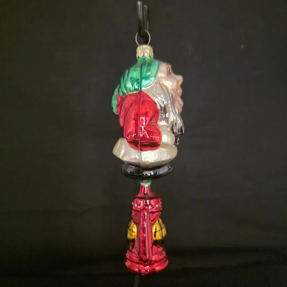Christopher Radko Hi Ho Dwarf Snow White Disney Glass Ornament Poland VTG